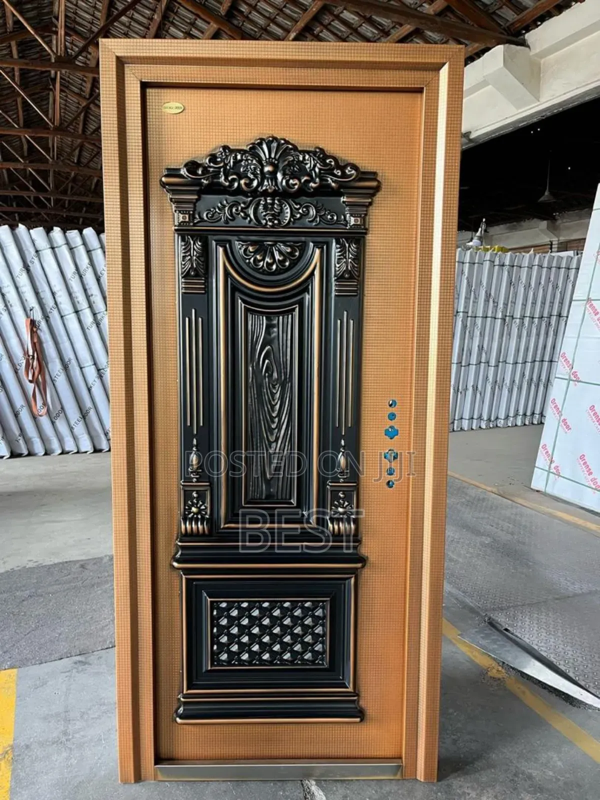 Single Cast Security Door