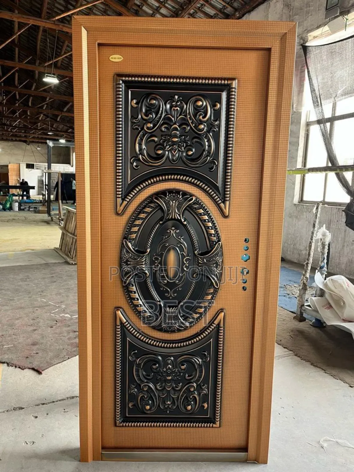 Single Cast Security Door
