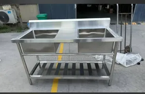 Industrial Sink Stainless Steel With Under Rack