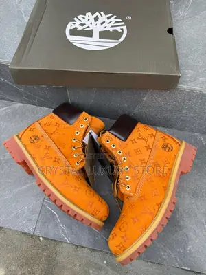 Photo - Louis Vuitton X Timberland Quality Luxury Men Boots