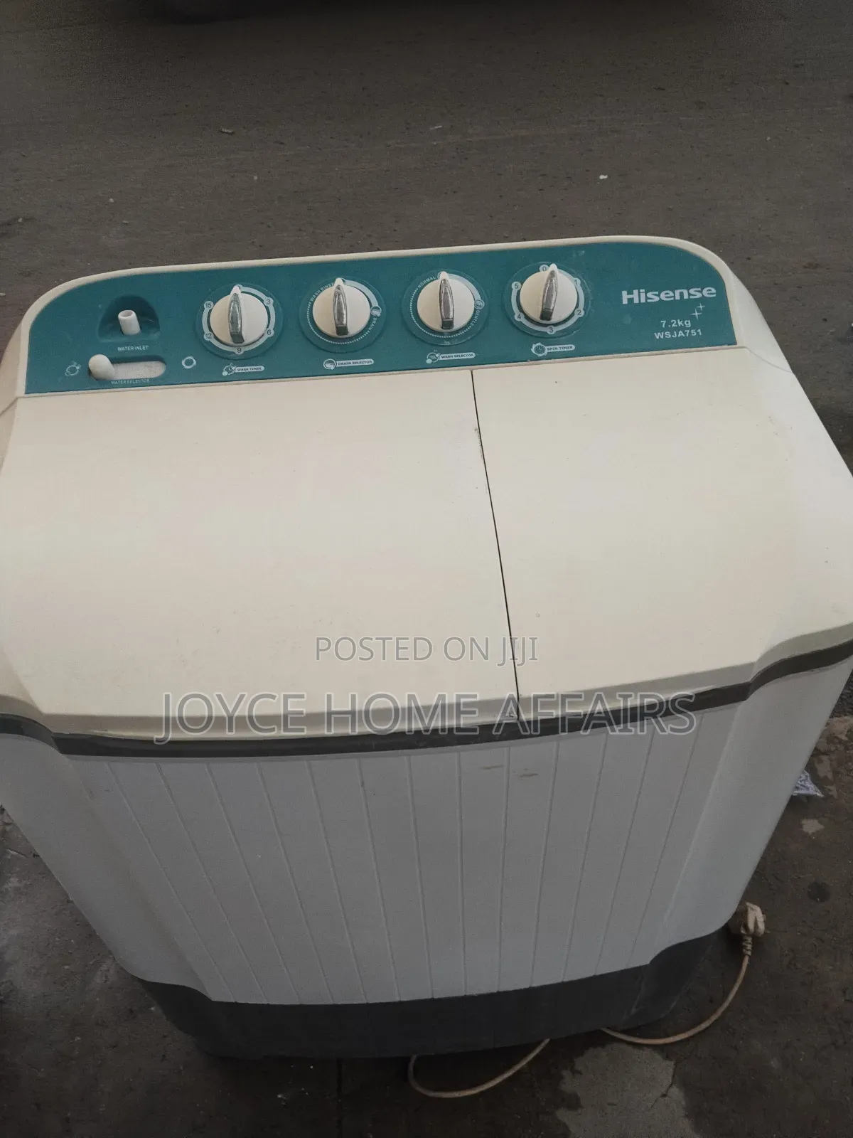 Hisense Washing Machine Tocumbo