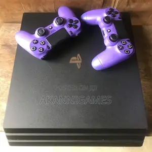Playstation 4 With 15 Games, Fc26, Gta5, Mk, Cod Mw3 ( Ps4 Pro ) 2 Pad