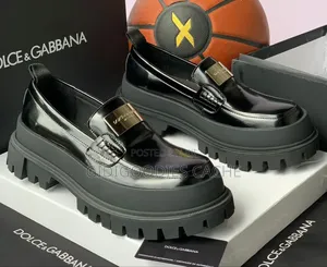 Dg Wine/Black Chunky Loafers
