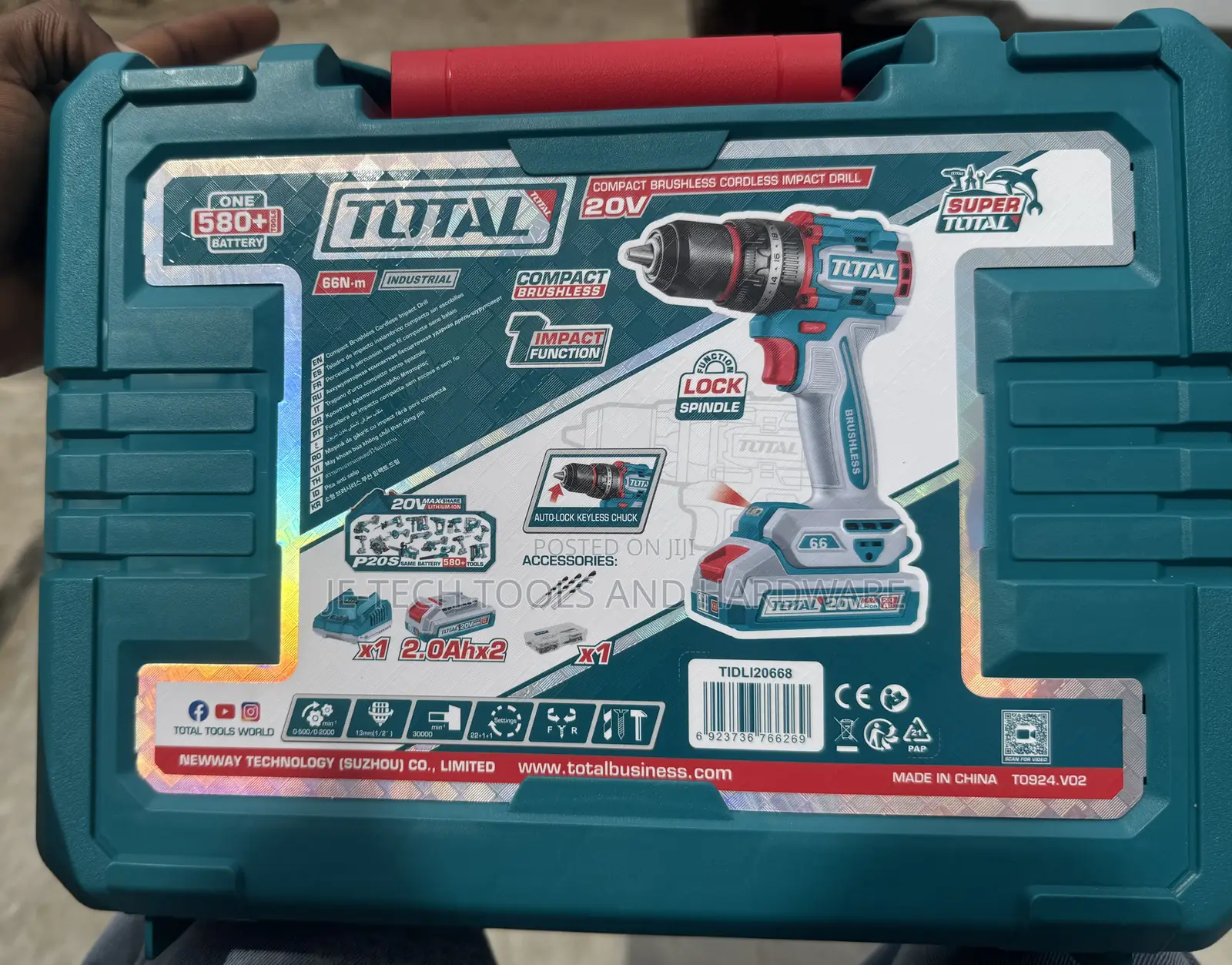 Total 66nm Compact Brushless Drill
