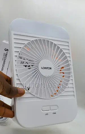 Portable Mini Rechargeable Fan 5 Inches