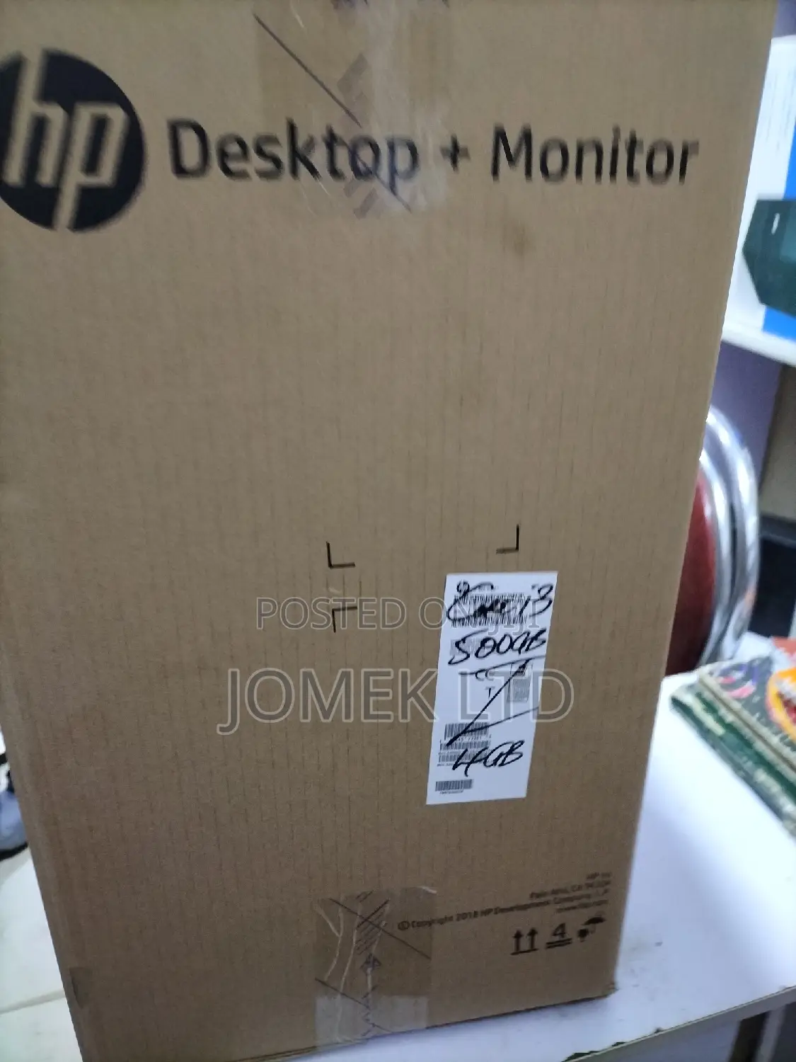 New Desktop Computer HP EliteOne 800 4GB Intel Core I3 HDD+SSD 1T