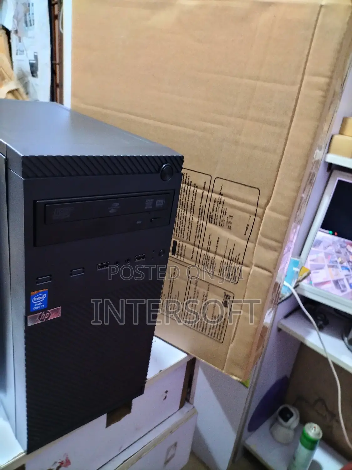 New Desktop Computer HP EliteDesk 800 4GB Intel Core I3 HDD+SSD 500GB