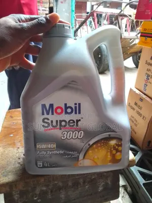 Mobil Super 3000 5w40 Fully Synthetic Engine Oil 4litres.