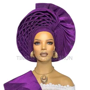 Gele for Nigerian Wedding