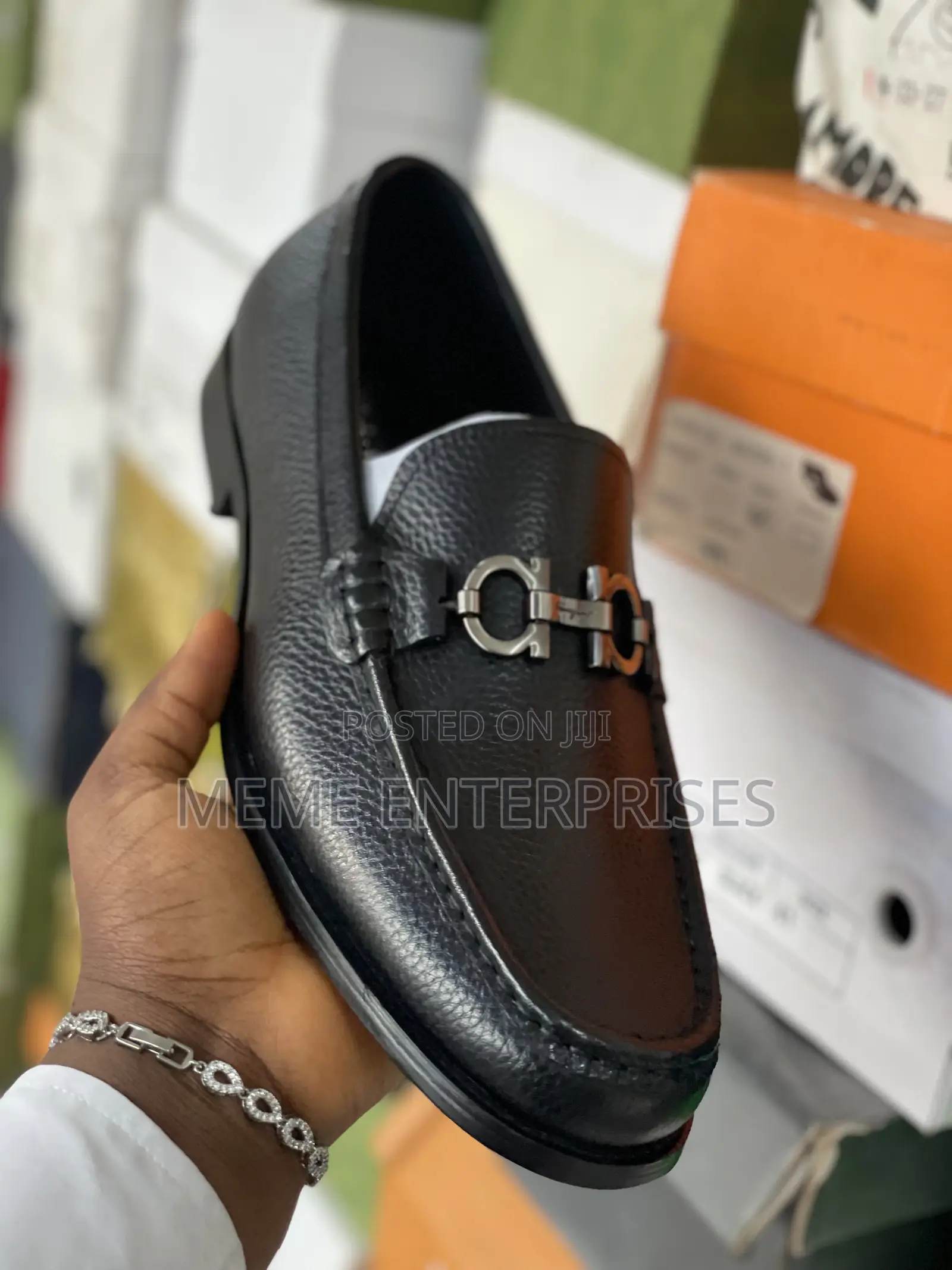 Black Flat Shoe -