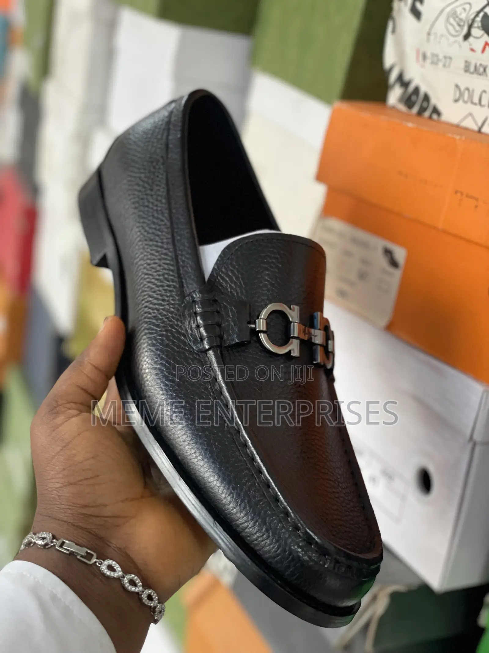 Black Flat Shoe -
