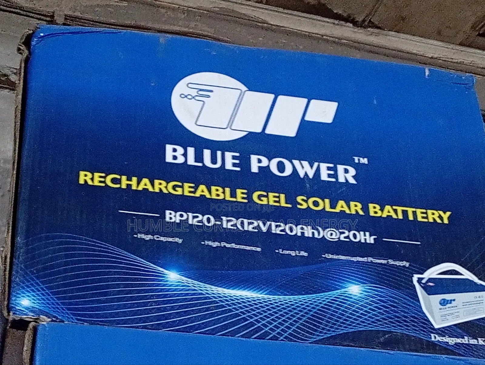 Blue Power Gel Battery