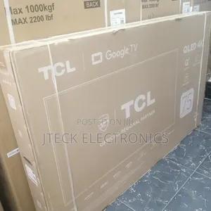 TCL Qled Tv 75 Inch Google Tv With 1 Yr Warranty