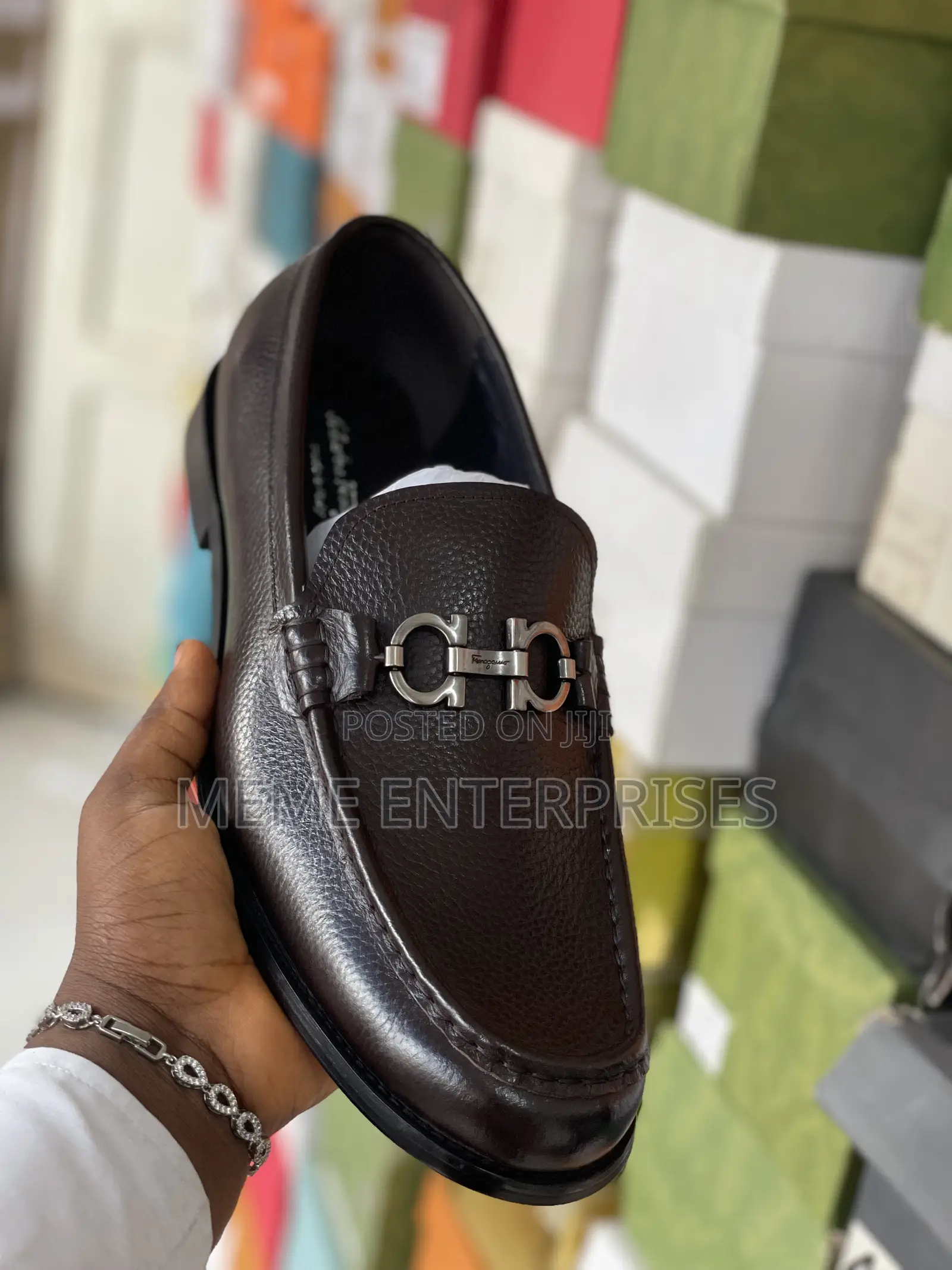 Coffe Brown Flat Shoe 