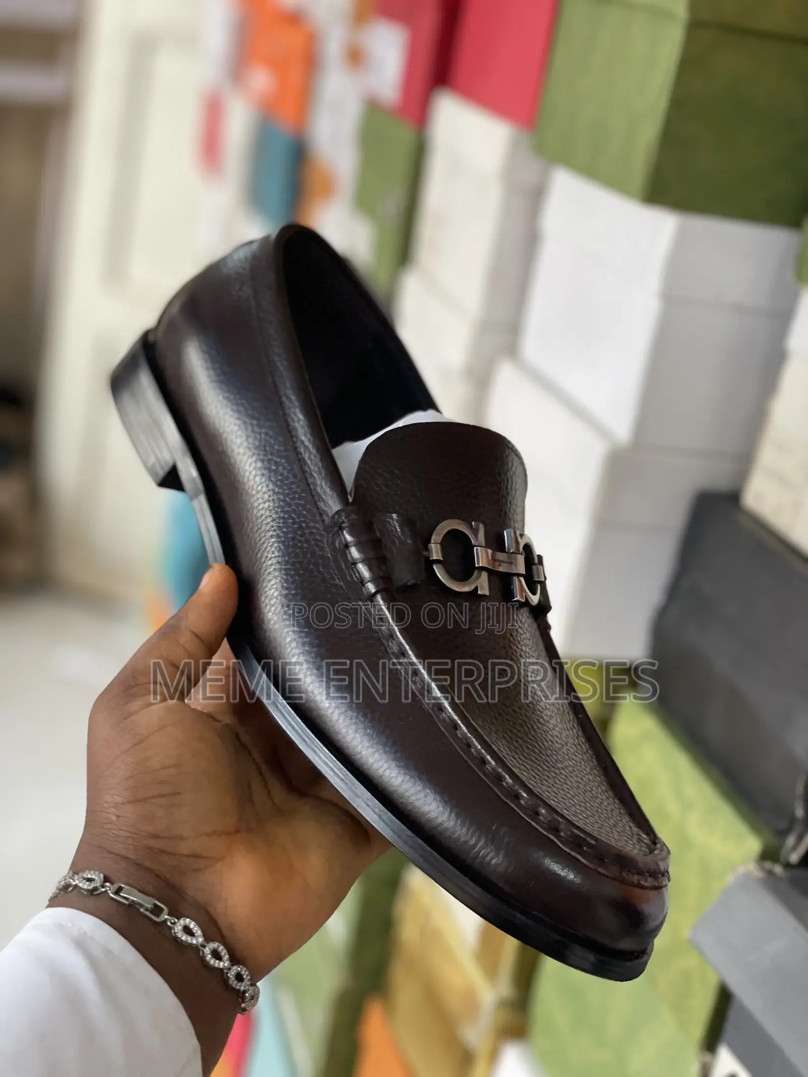 Coffe Brown Flat Shoe 