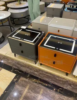 Photo - Unique Mordern Smart Bedside Table