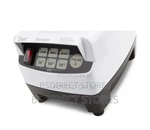 Biochef High Performance Blender White Commercial Style 2ltr