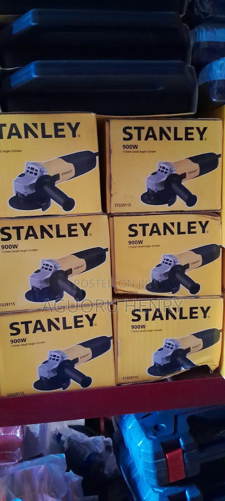 41⁄2 Angle Grinder Stanley