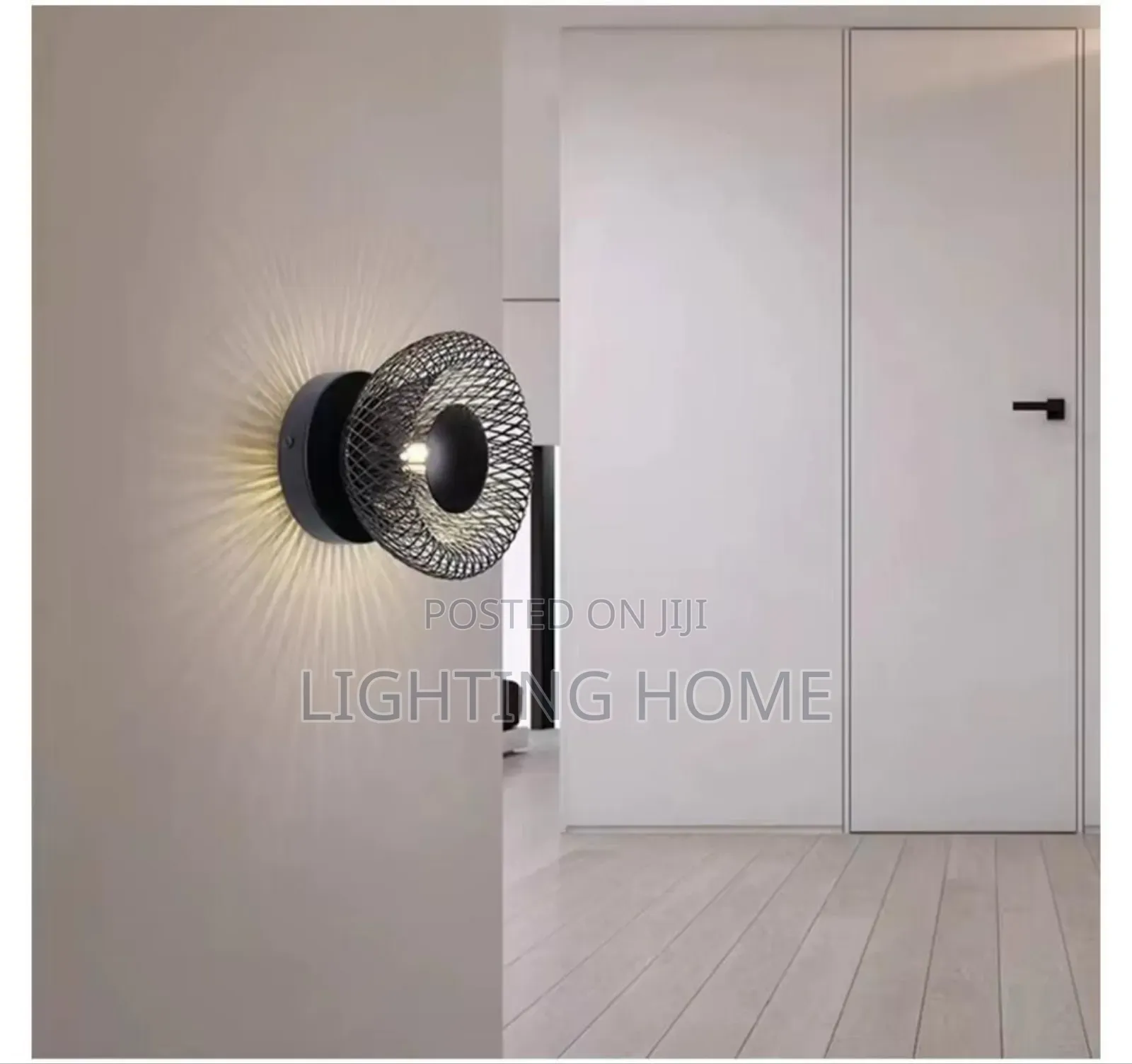Iron Net Wall Light
