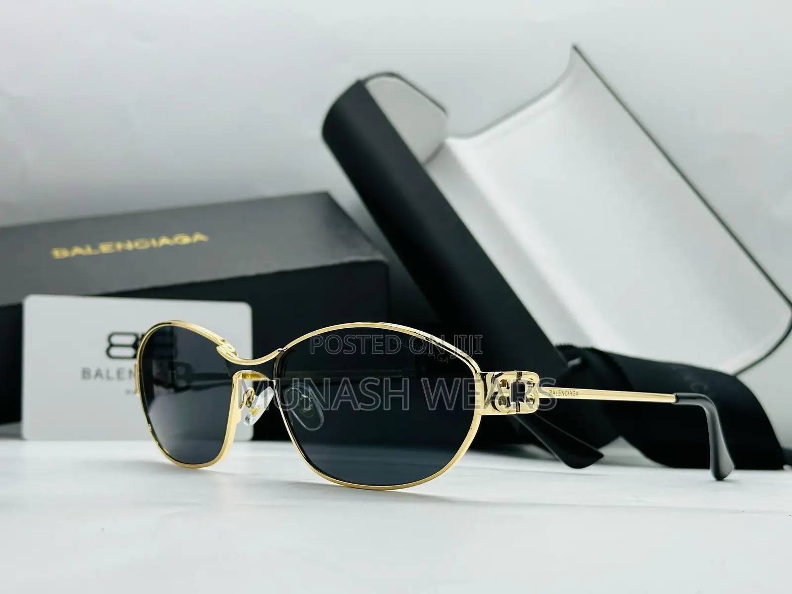 Luxury Chrome Glasses
