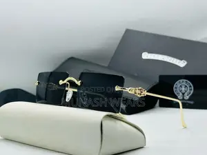 Luxury Chrome Glasses