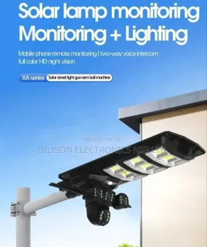 5g Solar Street Lighting All in 1 PTZ Camera