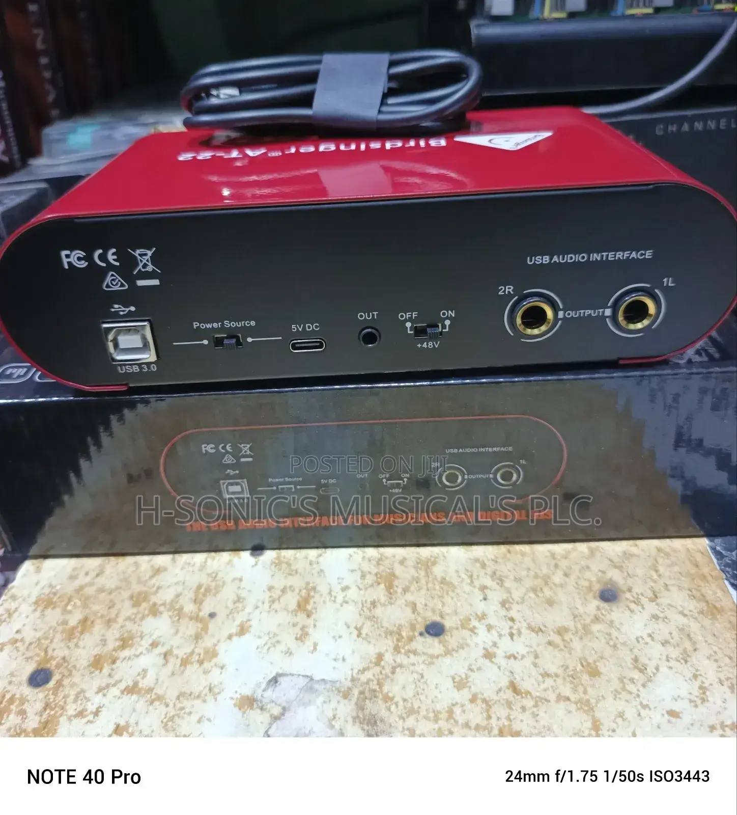 Quality Birdsinger at-22 Audio Interface