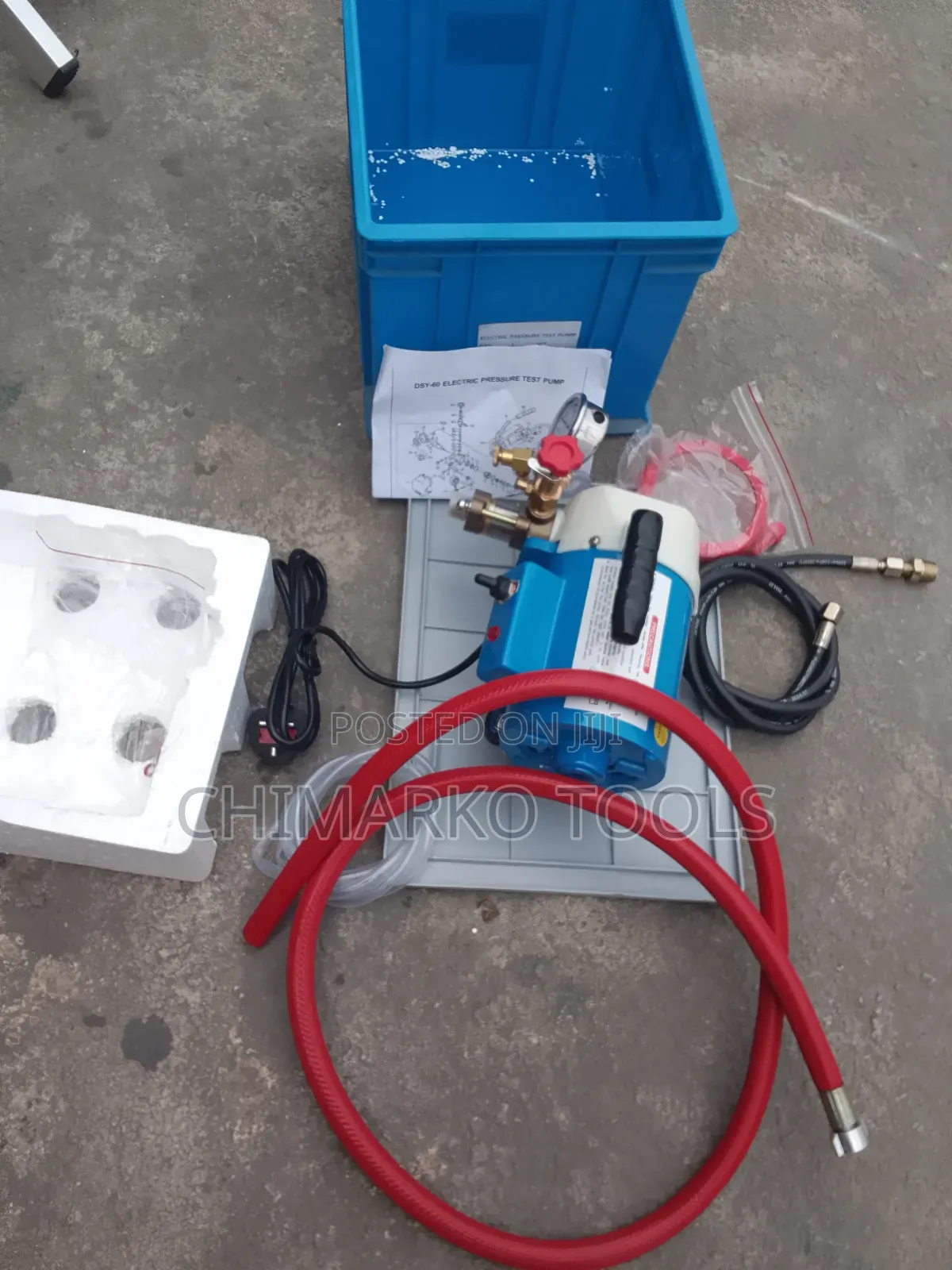 Electric Tester Bucket / Pressure Testing Pump