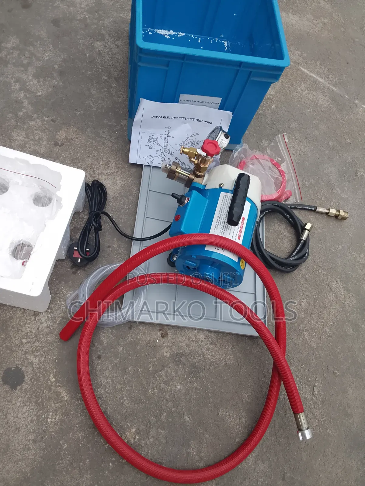 Electric Tester Bucket / Pressure Testing Pump