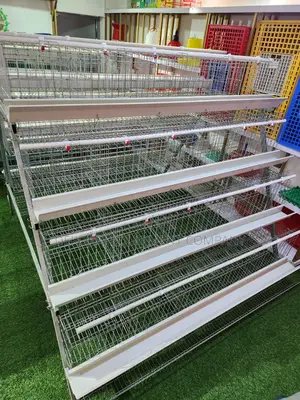 Imported Hot Dip 160 Birds Capacity Cage For Chicken