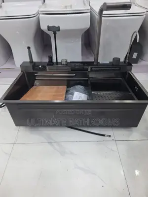 Kitchen Sink Bowl With Tripod Device