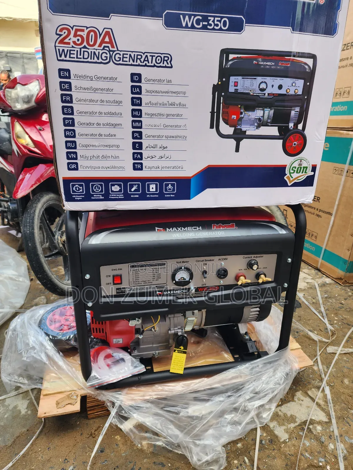 10kva Welding Maxmech Generator