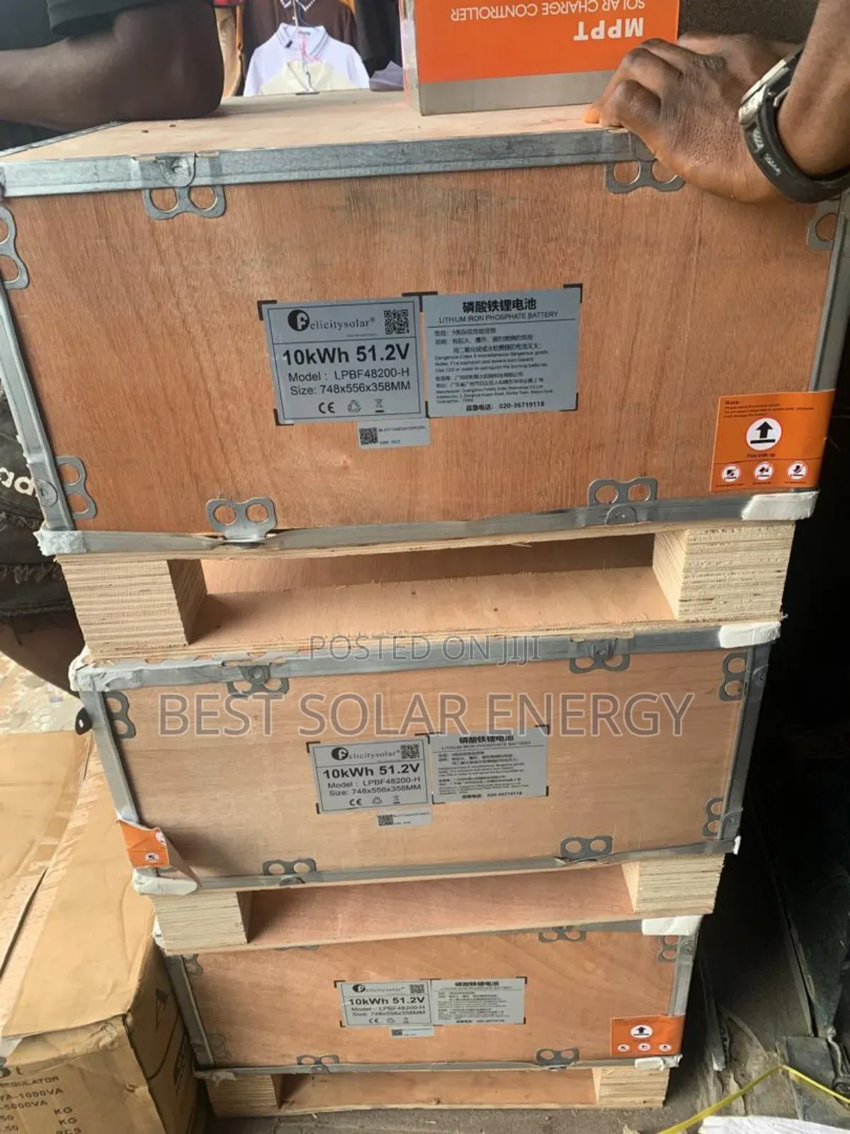 10kwh Felicity Ion Battery 51.2v