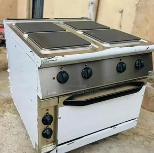 Industrial Electric Cooker 4 Burners With Oven
