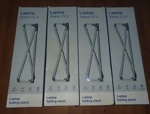 New Foldable Mettalic Laptop Stand