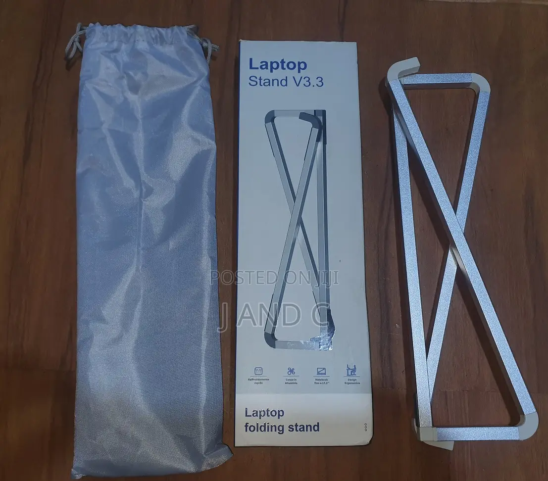 New Foldable Mettalic Laptop Stand