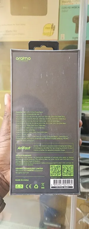 Oraimo 130w Ultra Fast Power Bank
