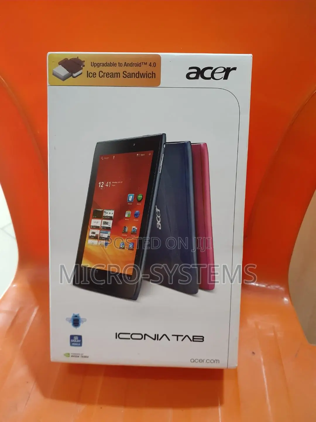 New Acer Iconia Tab A100 64 GB Black