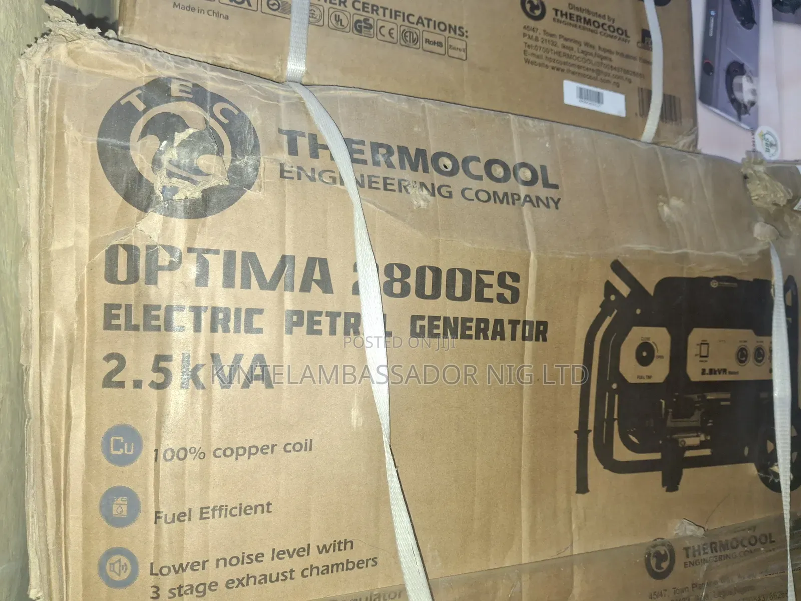 Thermocool Generator - 2.5kva