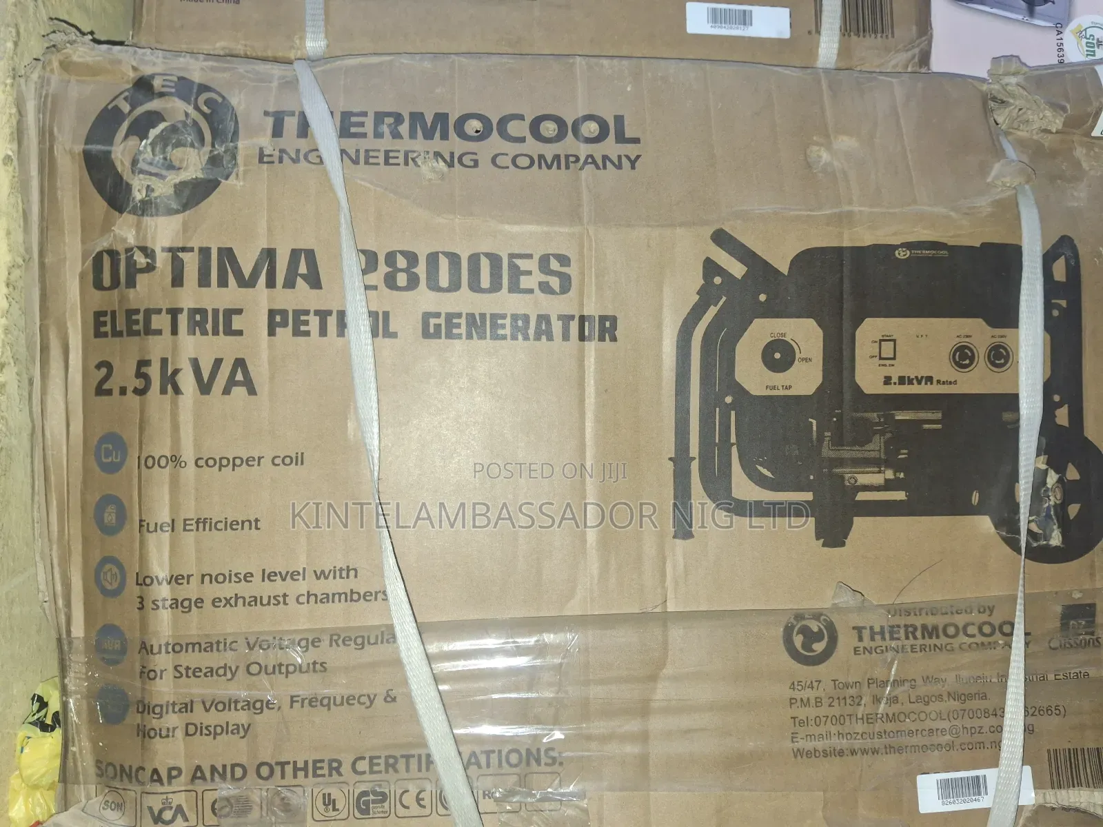 Thermocool Generator - 2.5kva