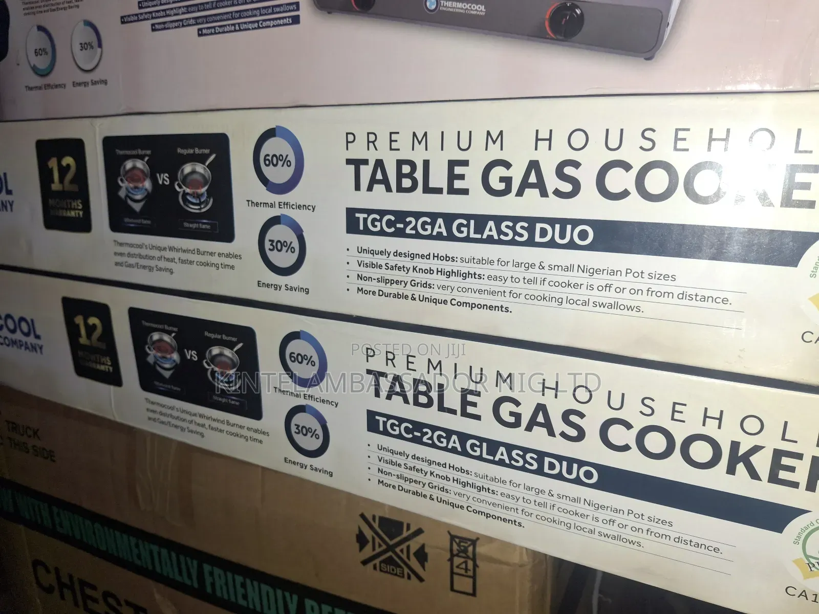Thermocool Gas Double Burner