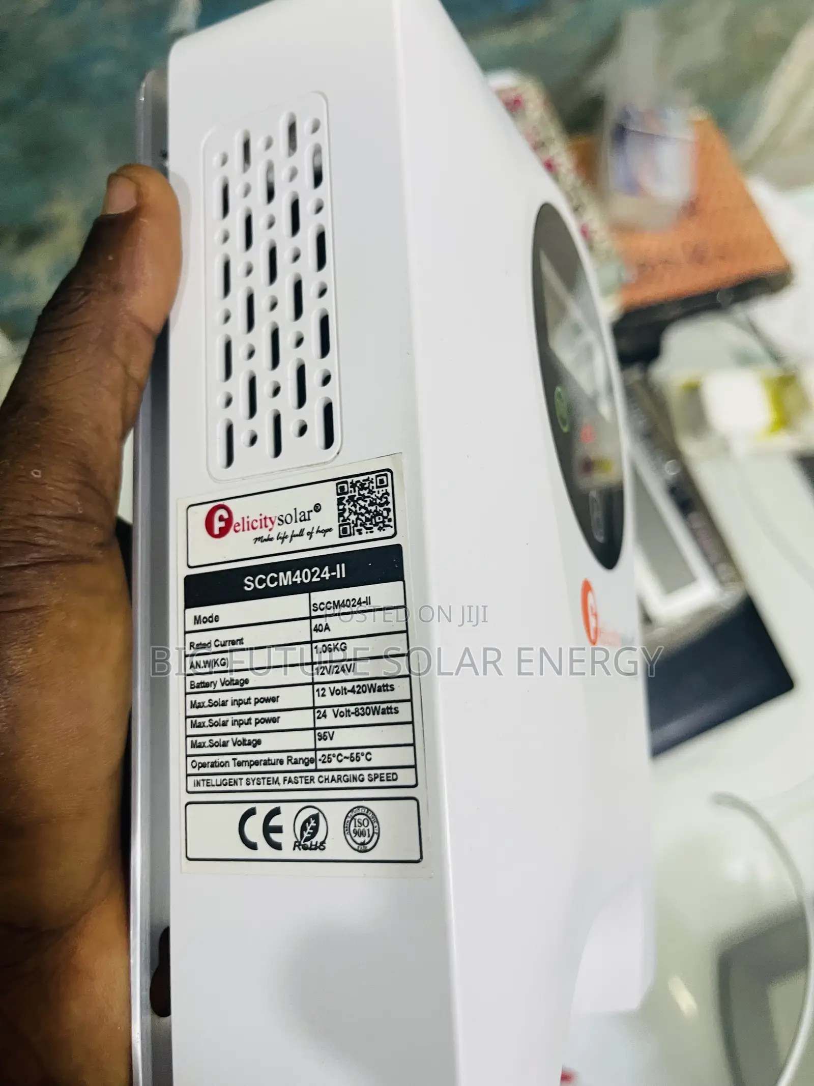 40amps Felicity Charge Controller 12/24v