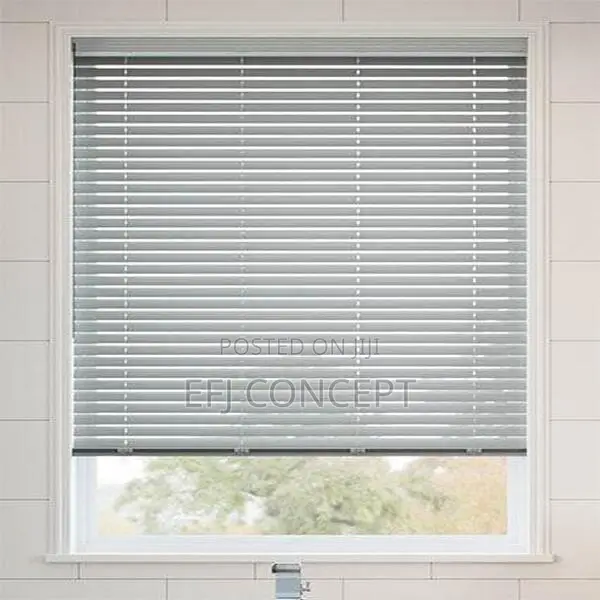 Forte Brushed Silver 25mm Venetian Window Blind