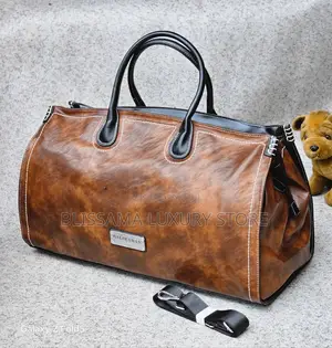 Pure Leather Premium Luxury Quality Travelling Duffle Bags