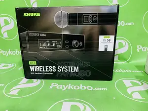 Shure Slxd24d/Sm58 Dual-Channel Wireless Handheld Microphone