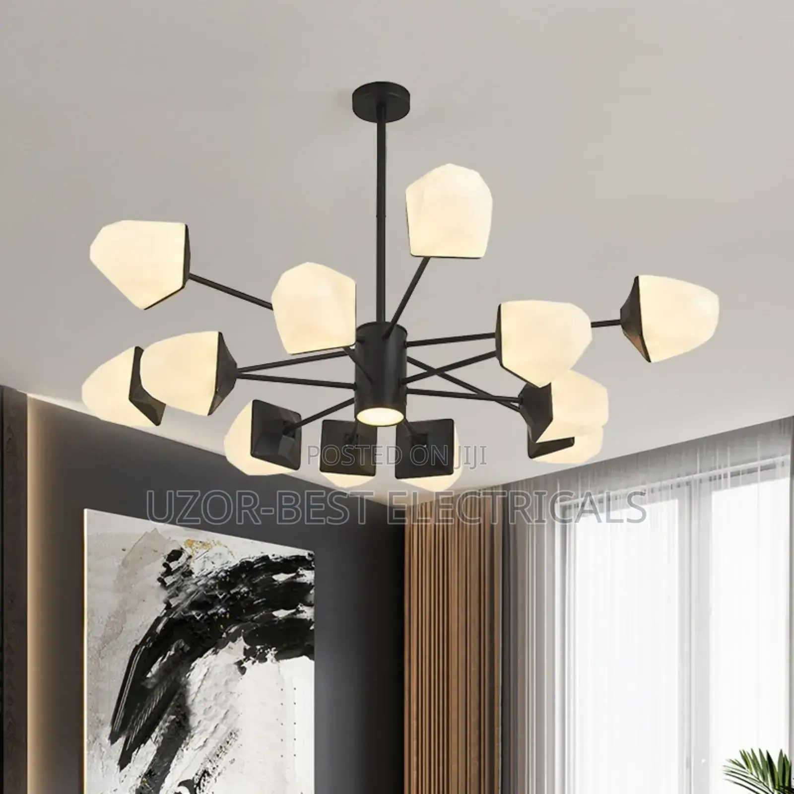 12 Hand Led Drop Light