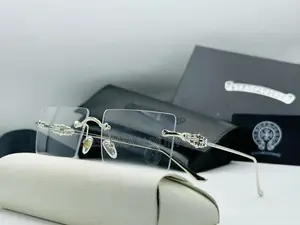 Chrome Heart Luxury Quality Rimless Glasses