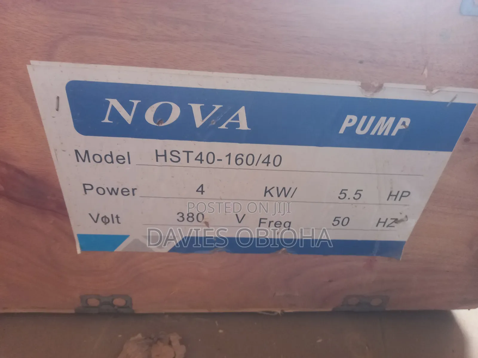 5.5hp Nova Surface Pump