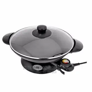 Electric Wok Cooker - Black