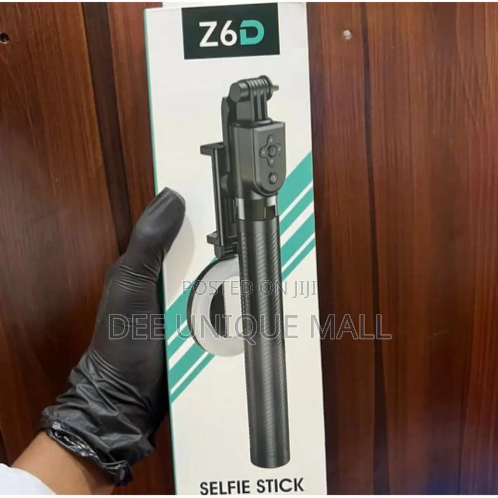 Selfie Stick Z6d With Double Ring Light Ring